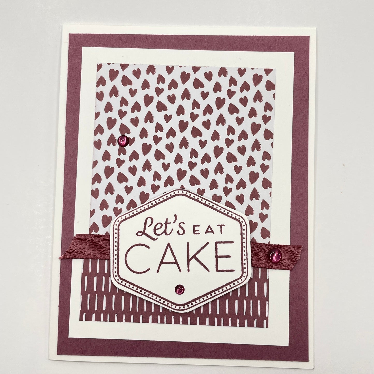 A Sweet Gesture - Let's Eat Cake Birthday Card