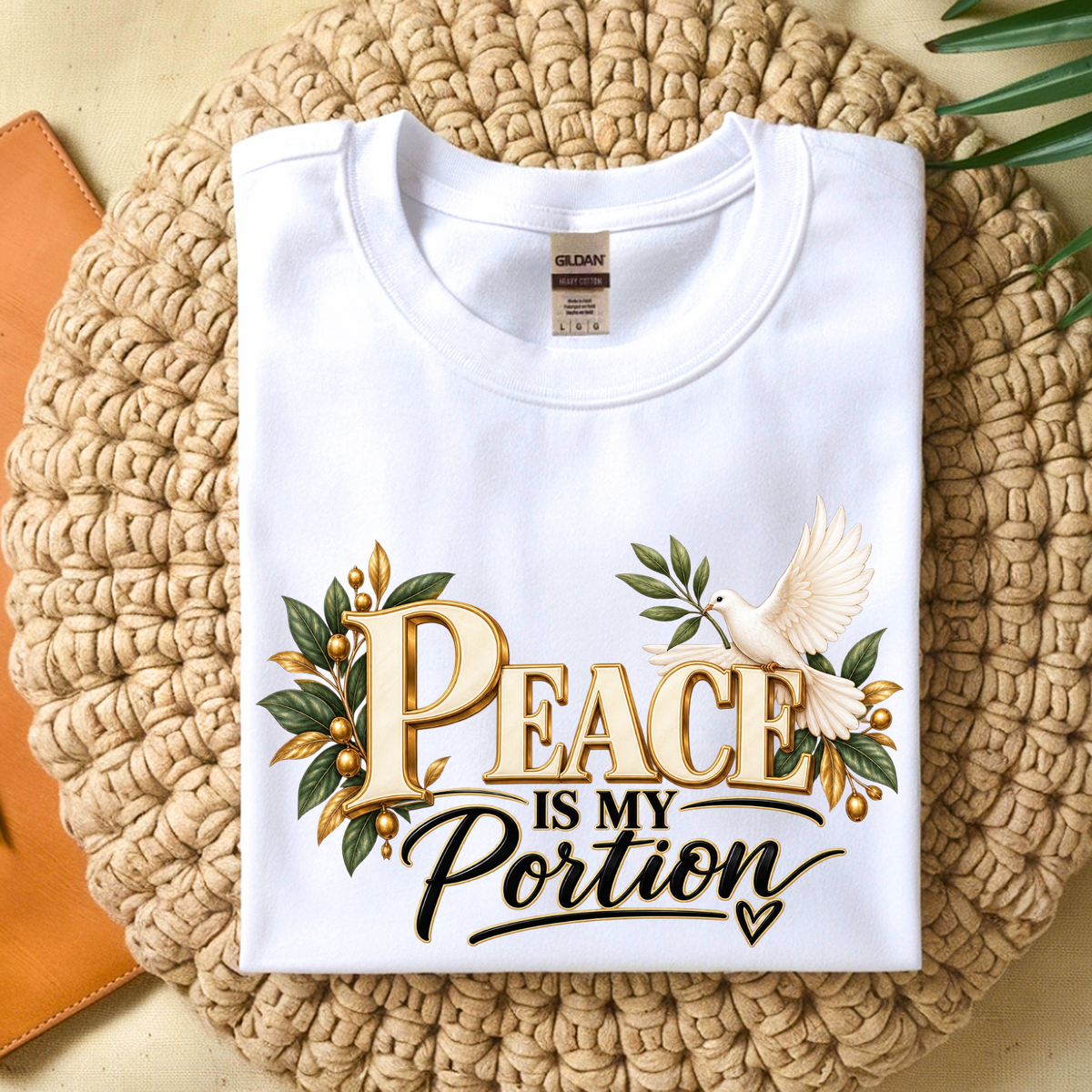 Peace Is My Portion | Christian Inspirational DTF Transfer