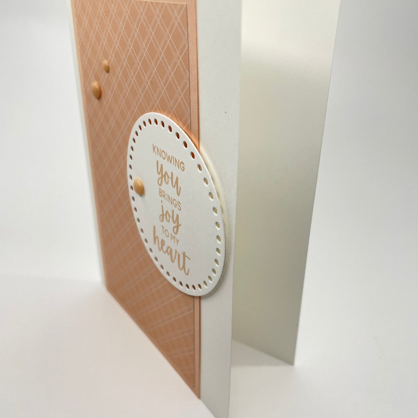 A Joyful Expression - Knowing You Brings Joy to My Heart Card