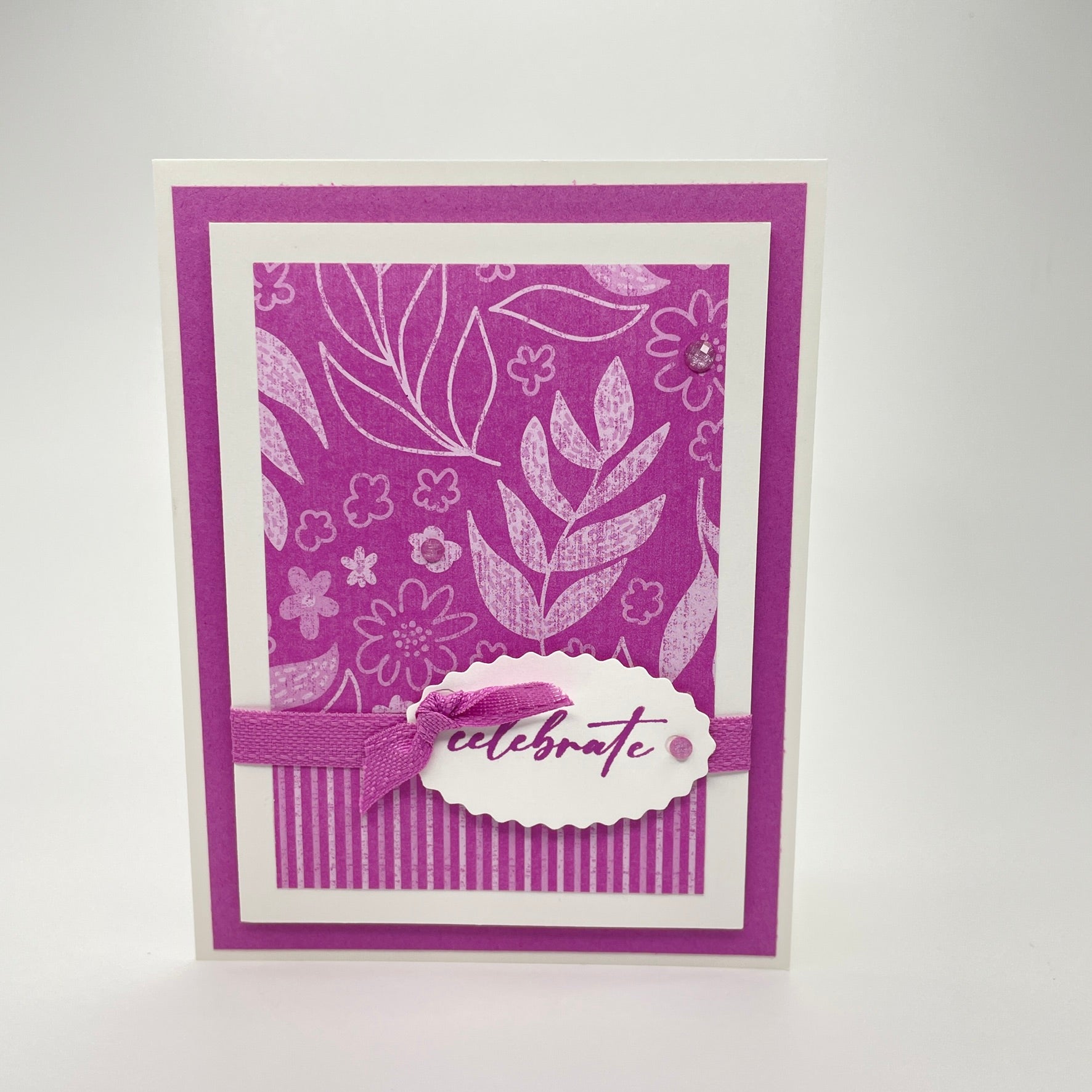 A Touch of Elegance - Celebrate Card