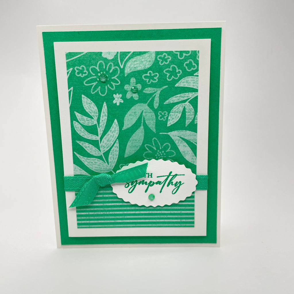 A Gentle Gesture - With Sincere Sympathy Card