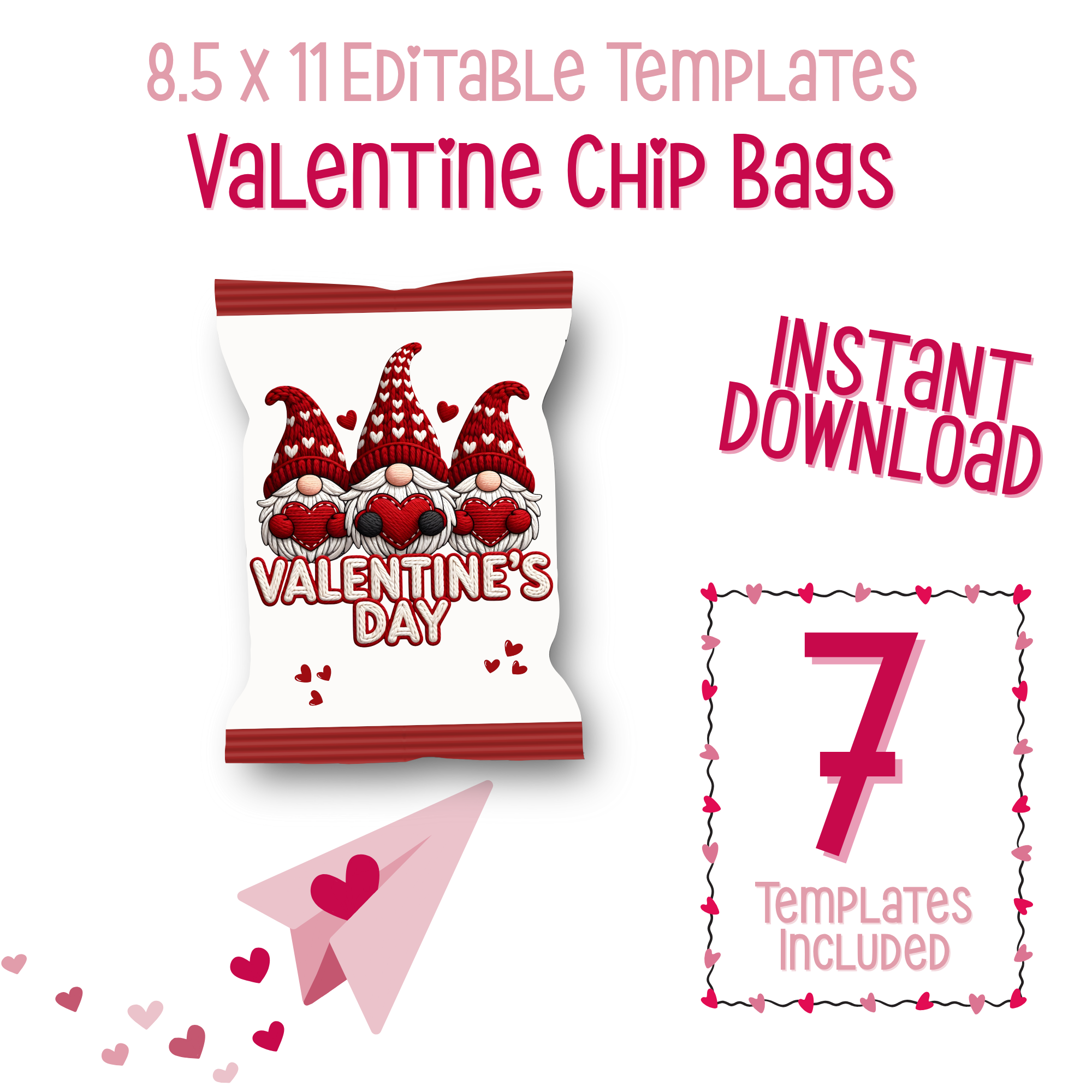 Valentine's Day Chip Bag Bundle