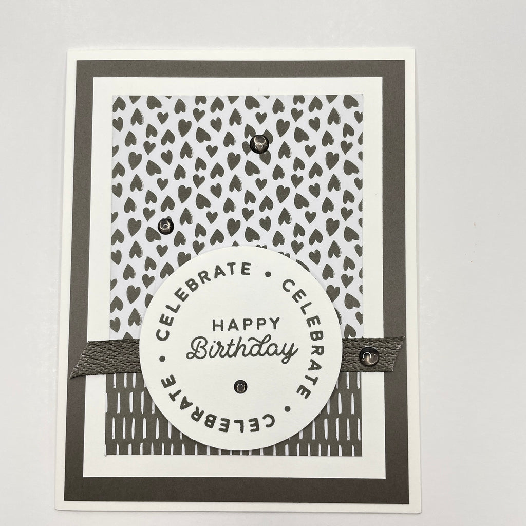 A Refined Touch - Celebrate  Masculine Birthday Card