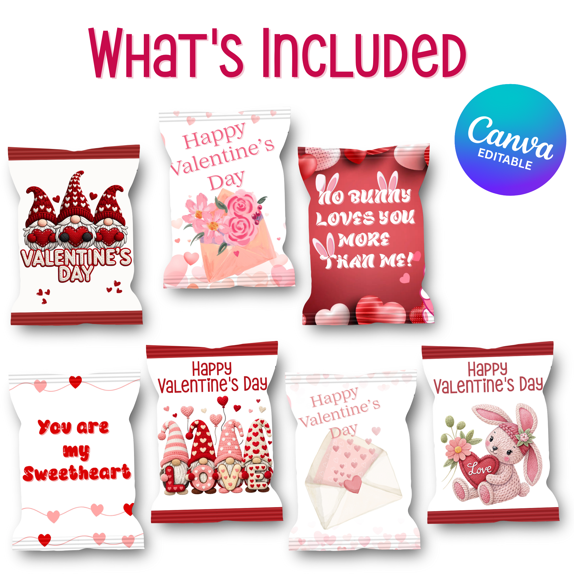 Valentine's Day Chip Bag Bundle