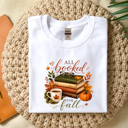 All Booked for Fall | Fall T-shirt
