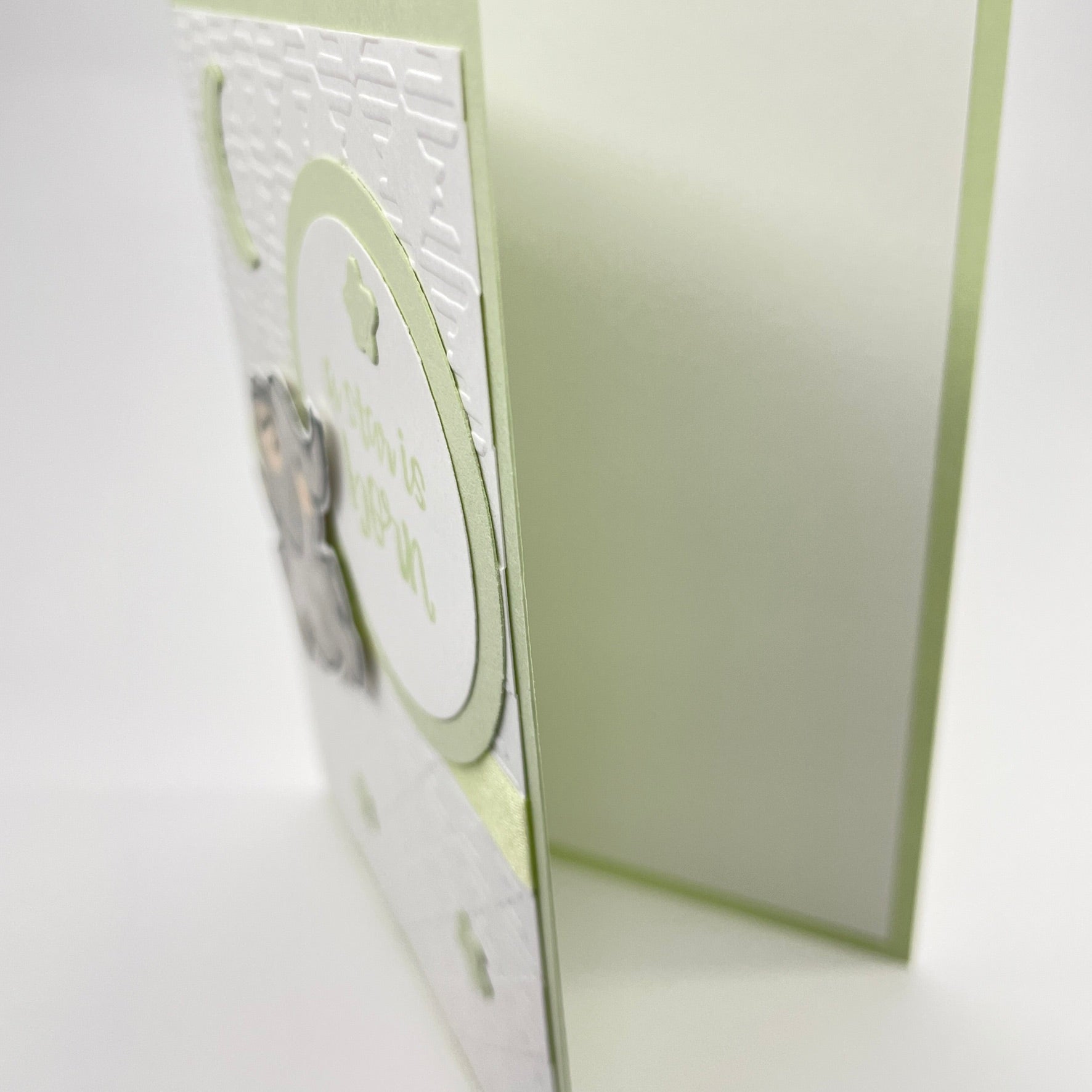 A Delightful Welcome for a New Star - Baby Elephant Card