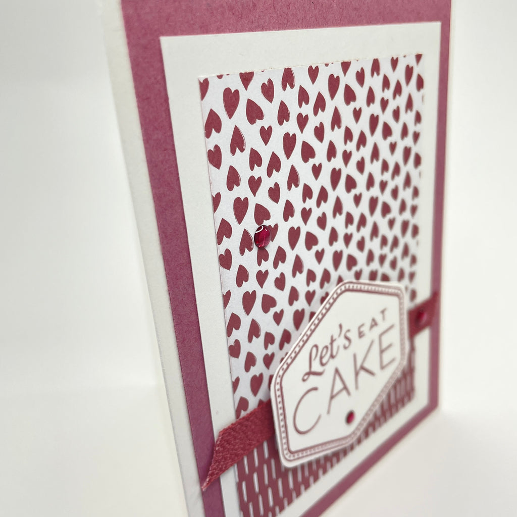 A Sweet Gesture - Let's Eat Cake Birthday Card