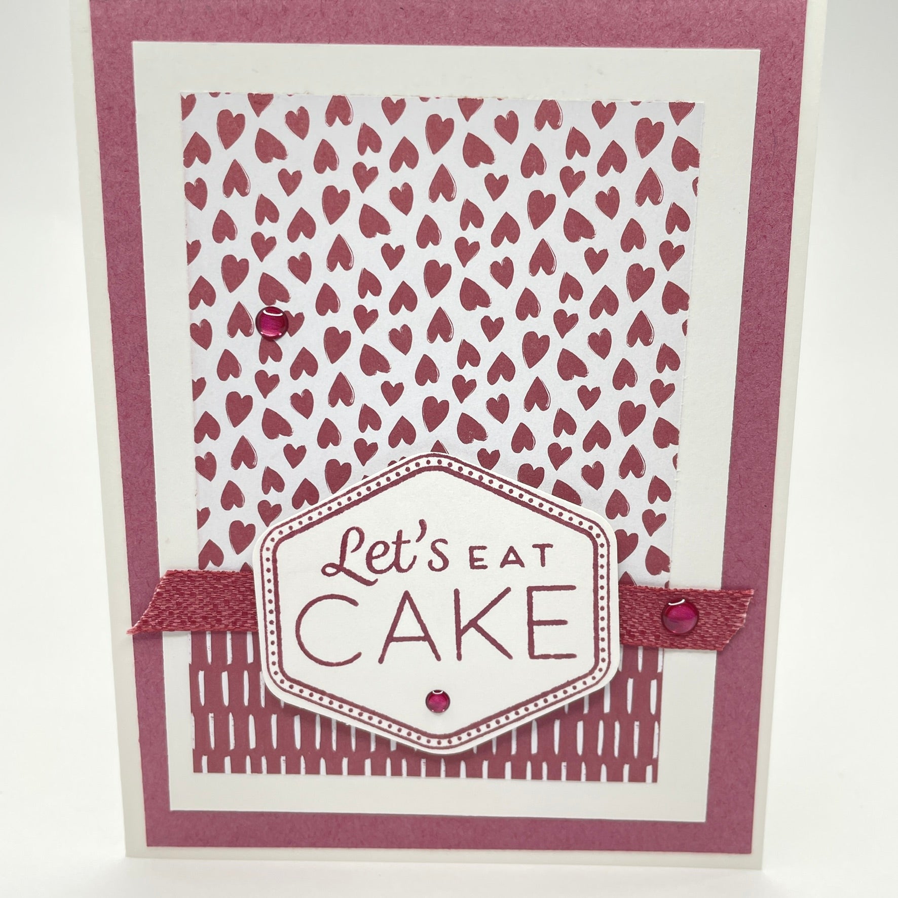 A Sweet Gesture - Let's Eat Cake Birthday Card