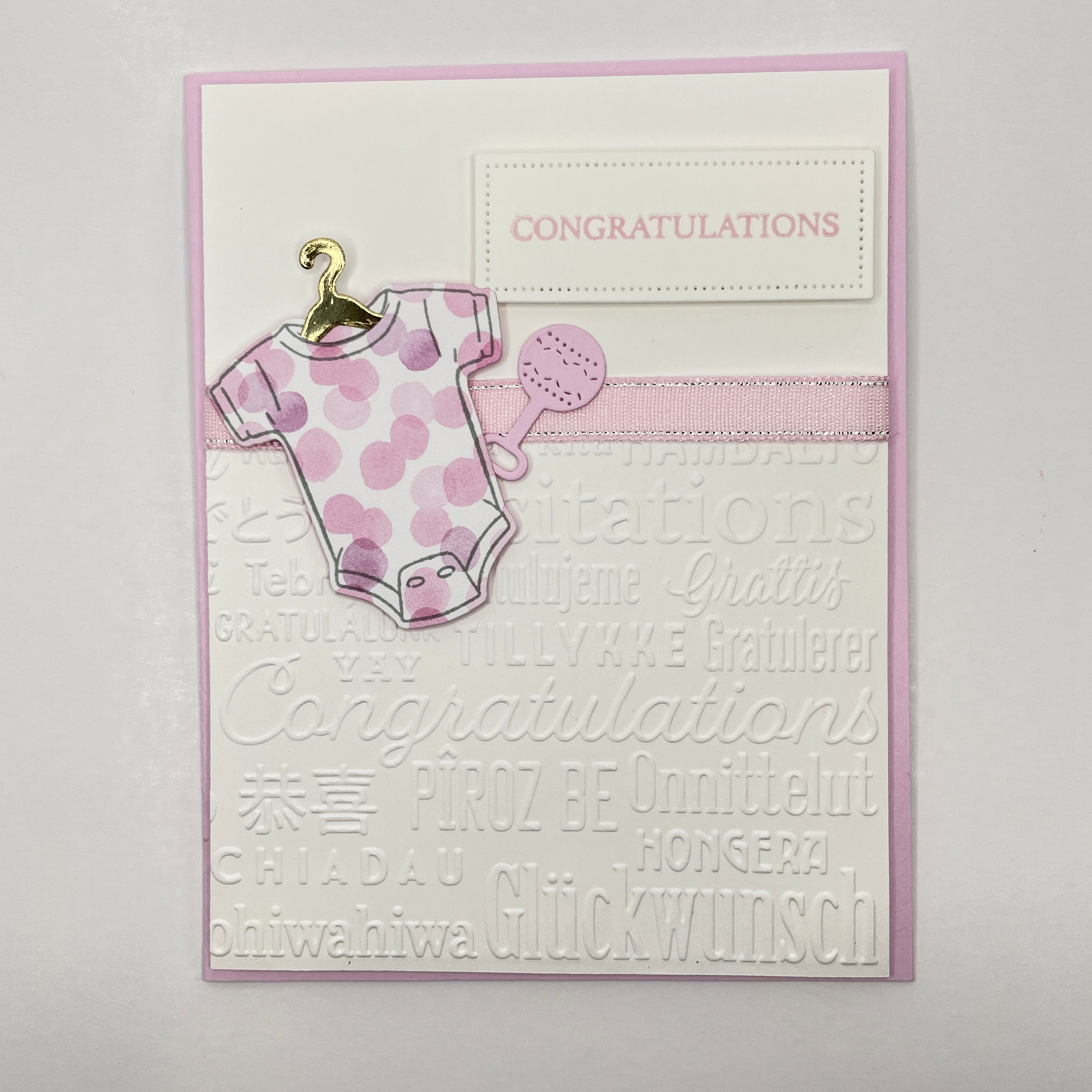 A Stylish Celebration for a New Arrival - Congratulations Baby Card