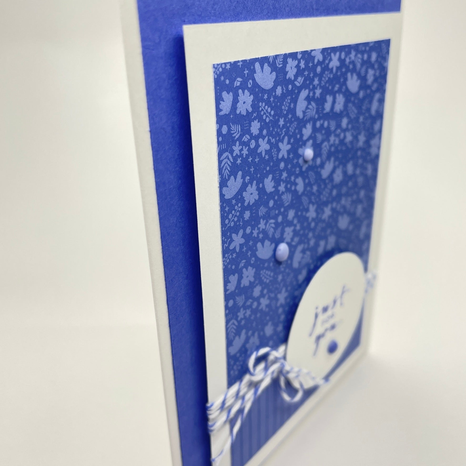 A Thoughtful Floral Design - Just for You Card