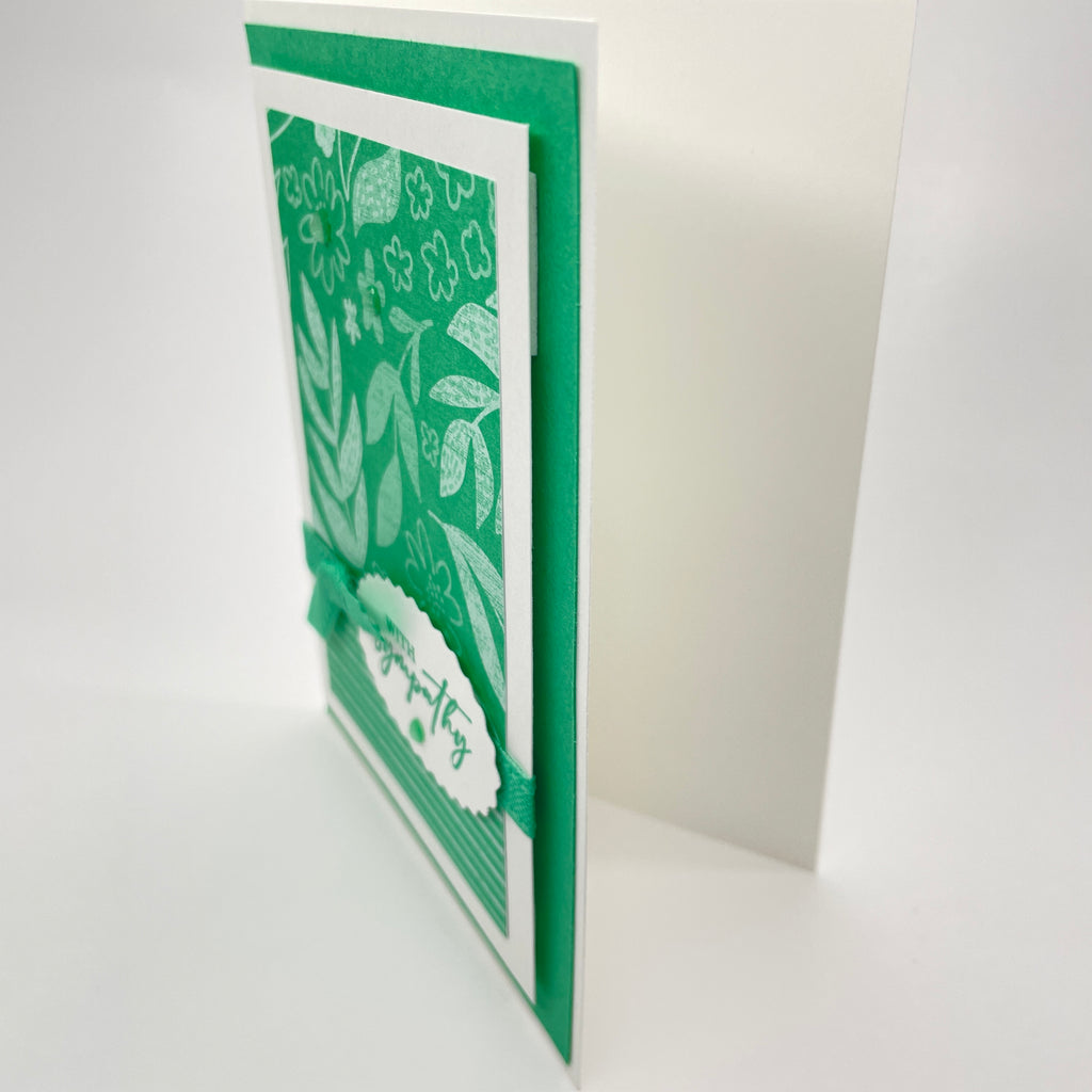 A Gentle Gesture - With Sincere Sympathy Card