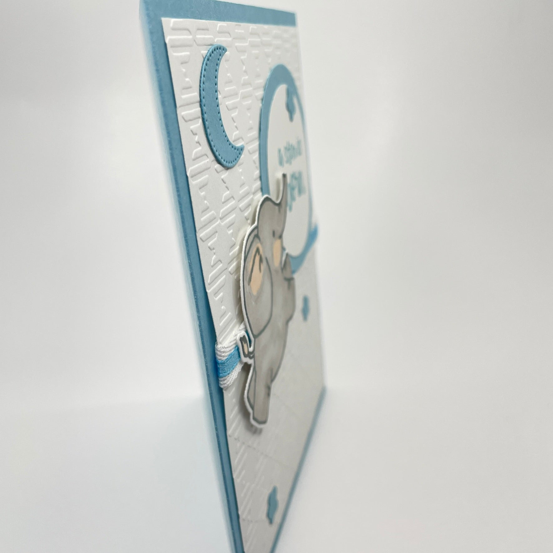 A Delightful Welcome for a New Star - Baby Elephant Card