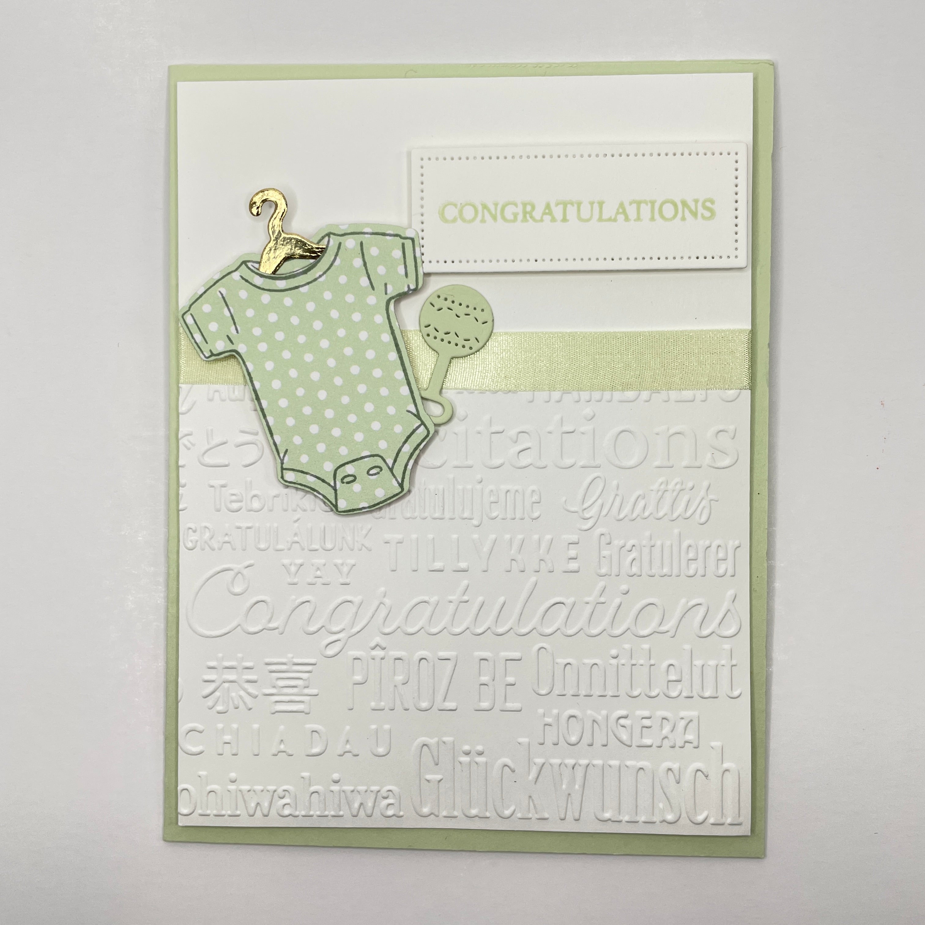 A Stylish Celebration for a New Arrival - Congratulations Baby Card