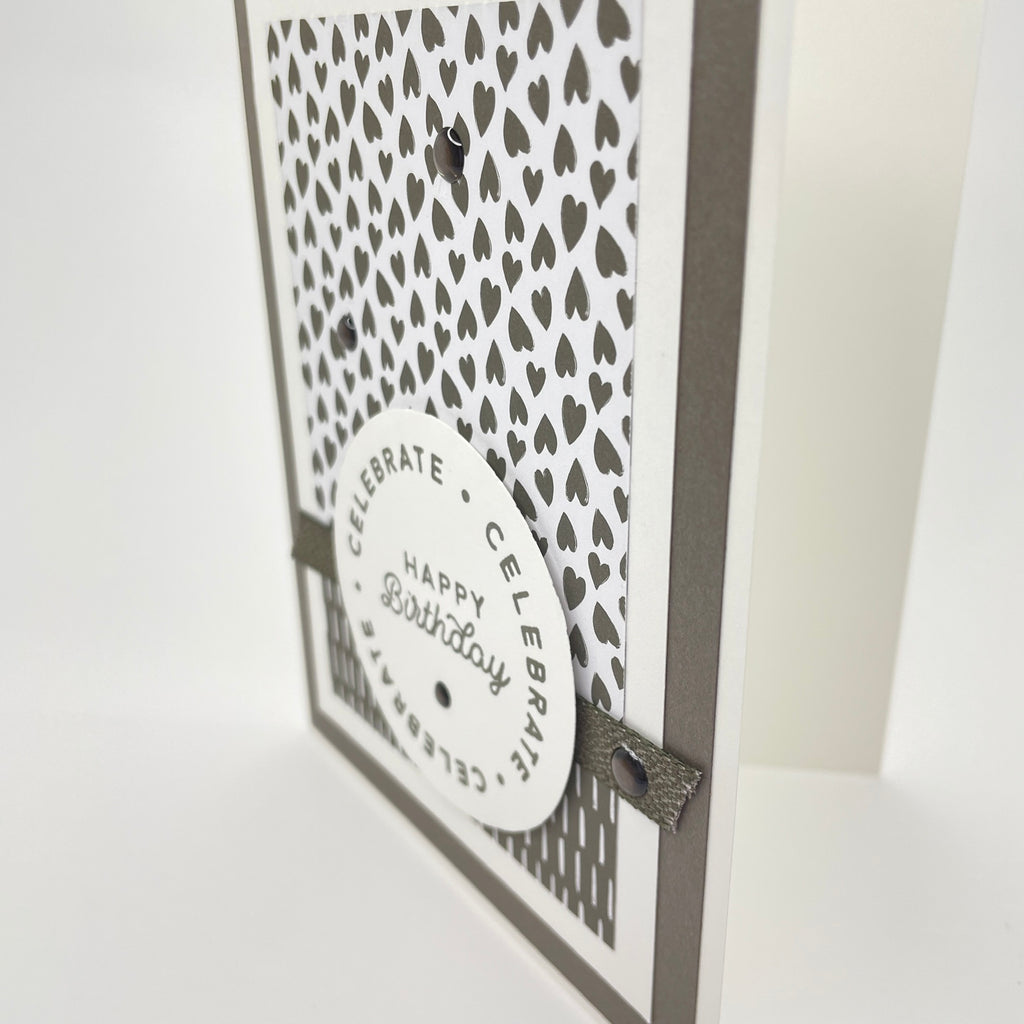 A Refined Touch - Celebrate Happy Birthday Card