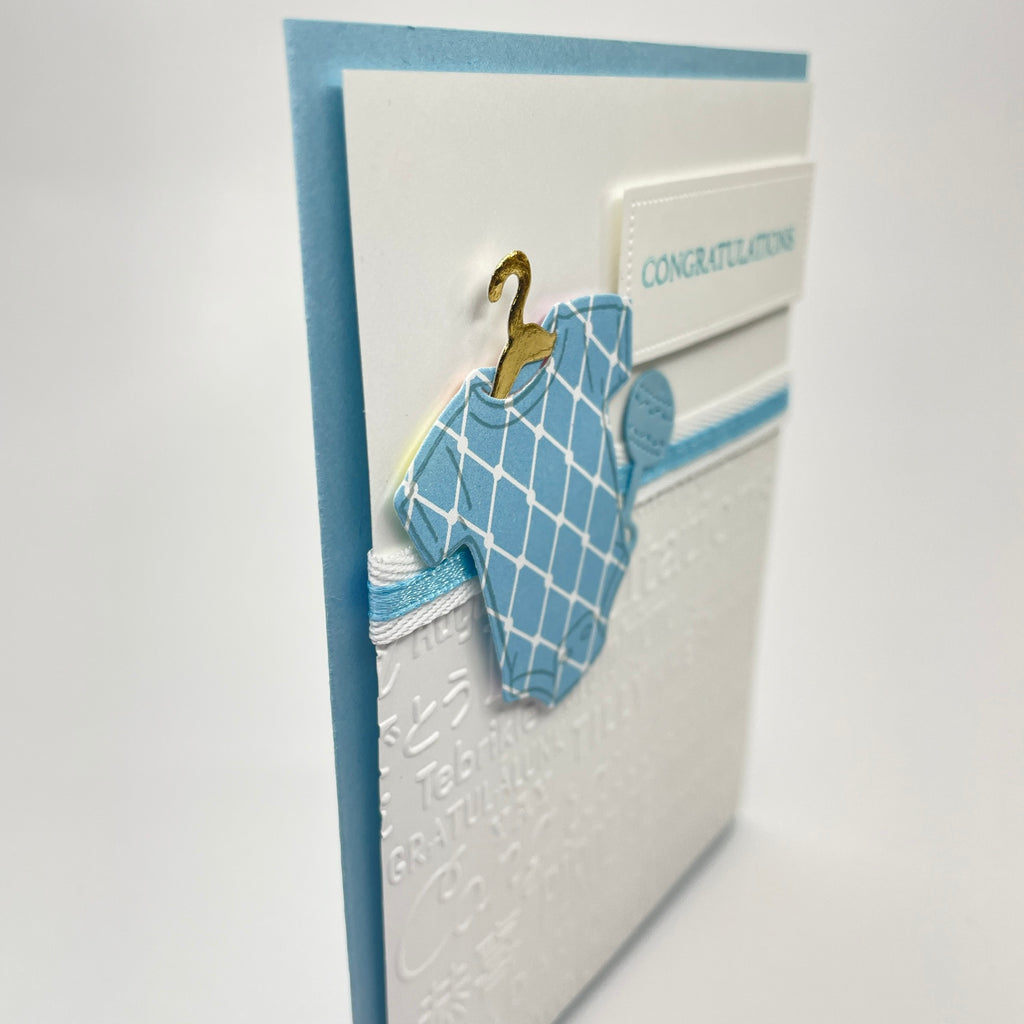 A Stylish Celebration for a New Arrival - Congratulations Baby Card