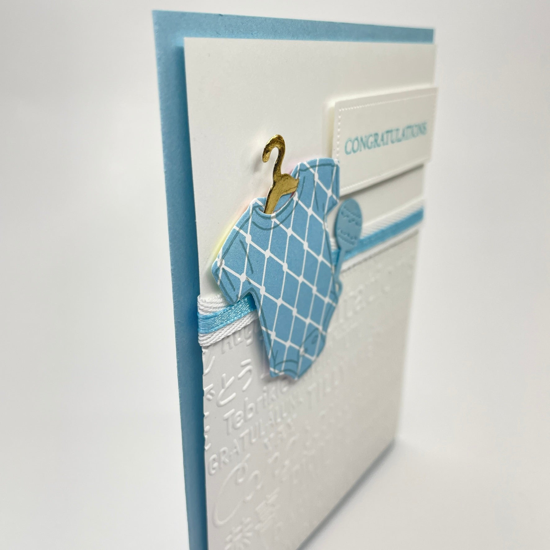 A Stylish Celebration for a New Arrival - Congratulations Baby Card
