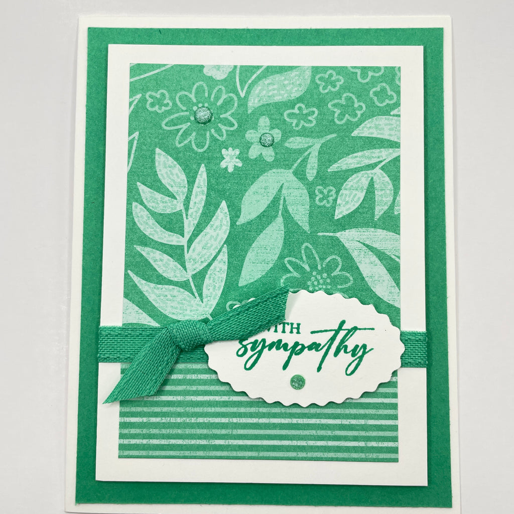 A Gentle Gesture - With Sincere Sympathy Card