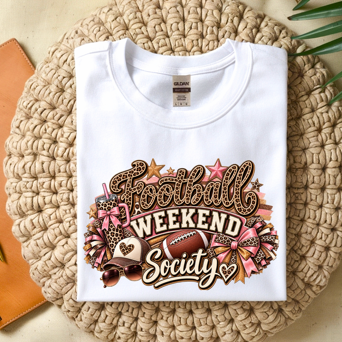 Football Weekend Society Glam T-Shirt