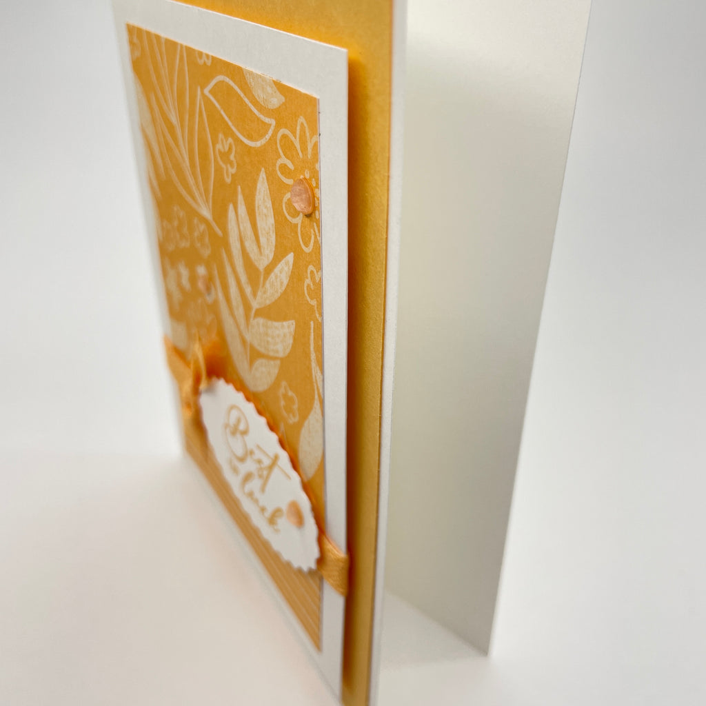 A Stylish Floral Good Luck Wish - Best of Luck Card