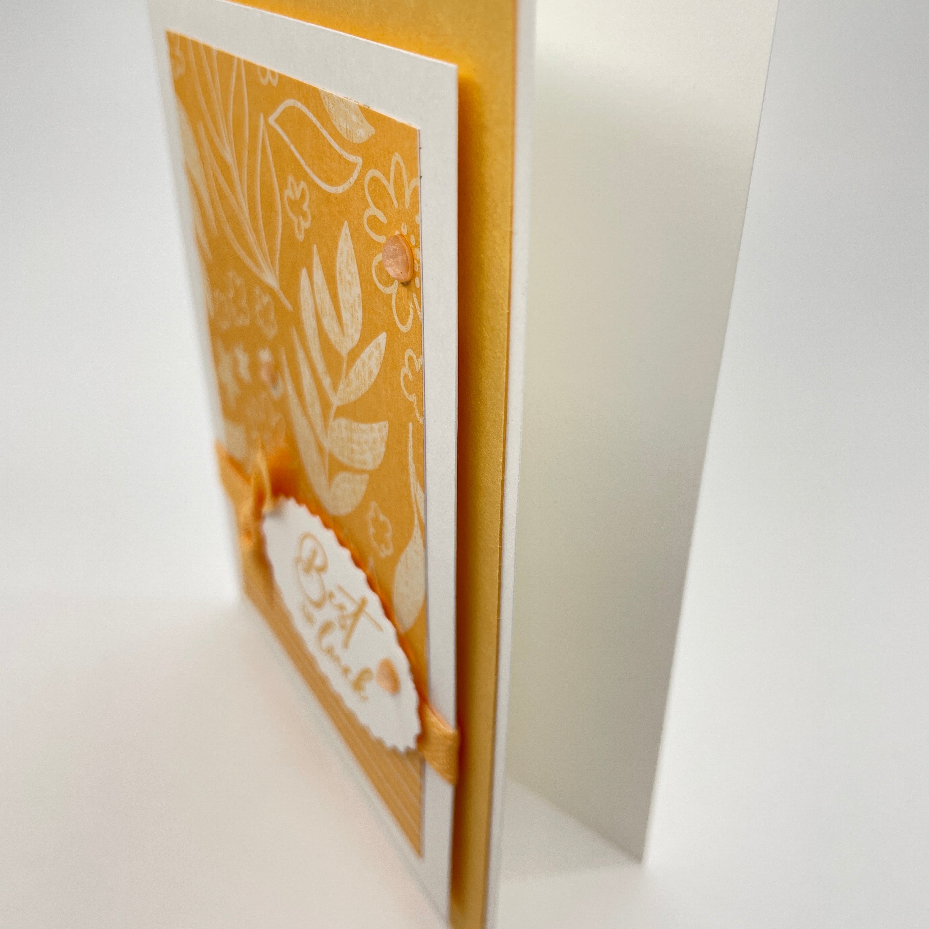 A Stylish Floral Good Luck Wish - Best of Luck Card