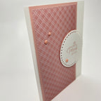 A Stylish and Proud Sentiment - So Very Proud of You Card