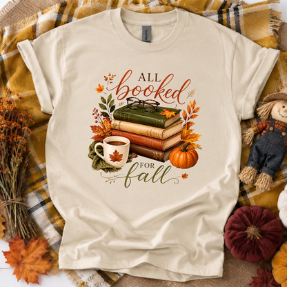 All Booked for Fall | Fall T-shirt
