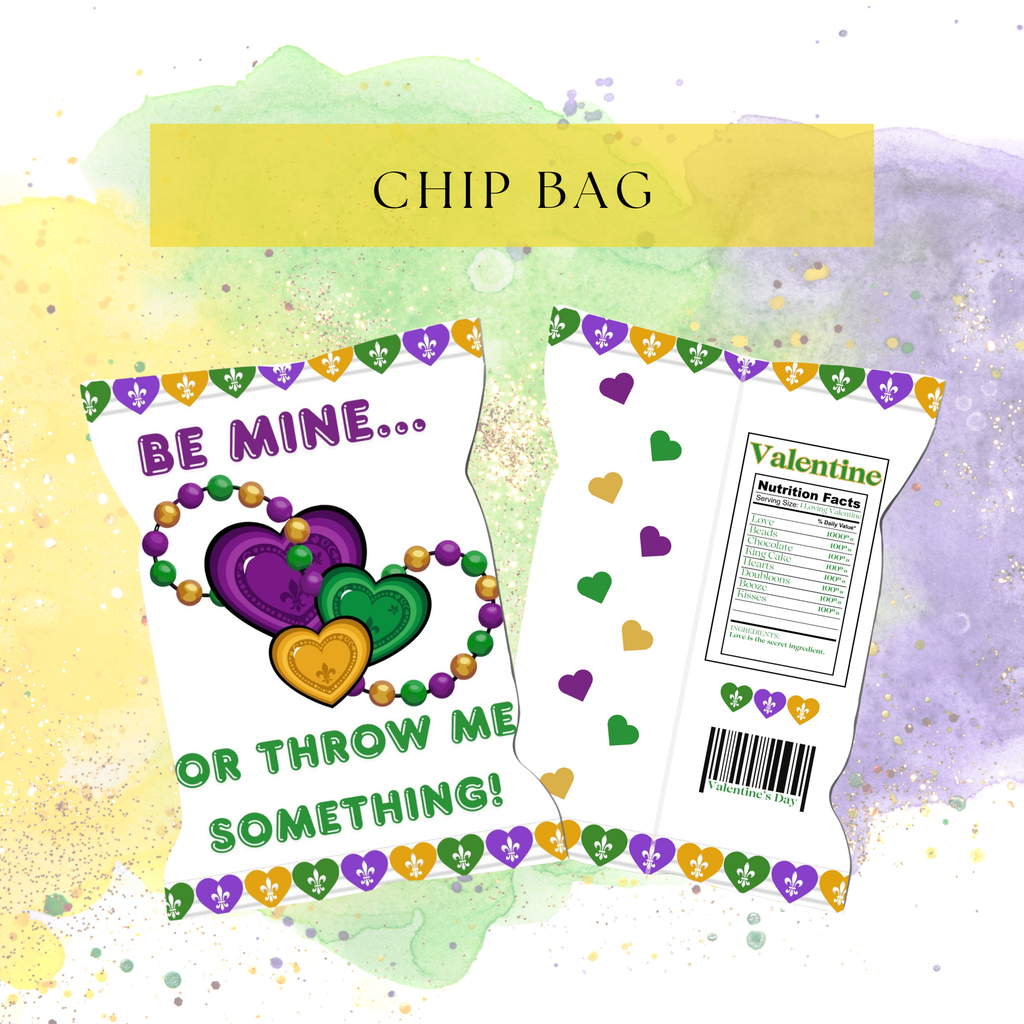 Be Mine...Or Throw Me Something Party Favors Bundle