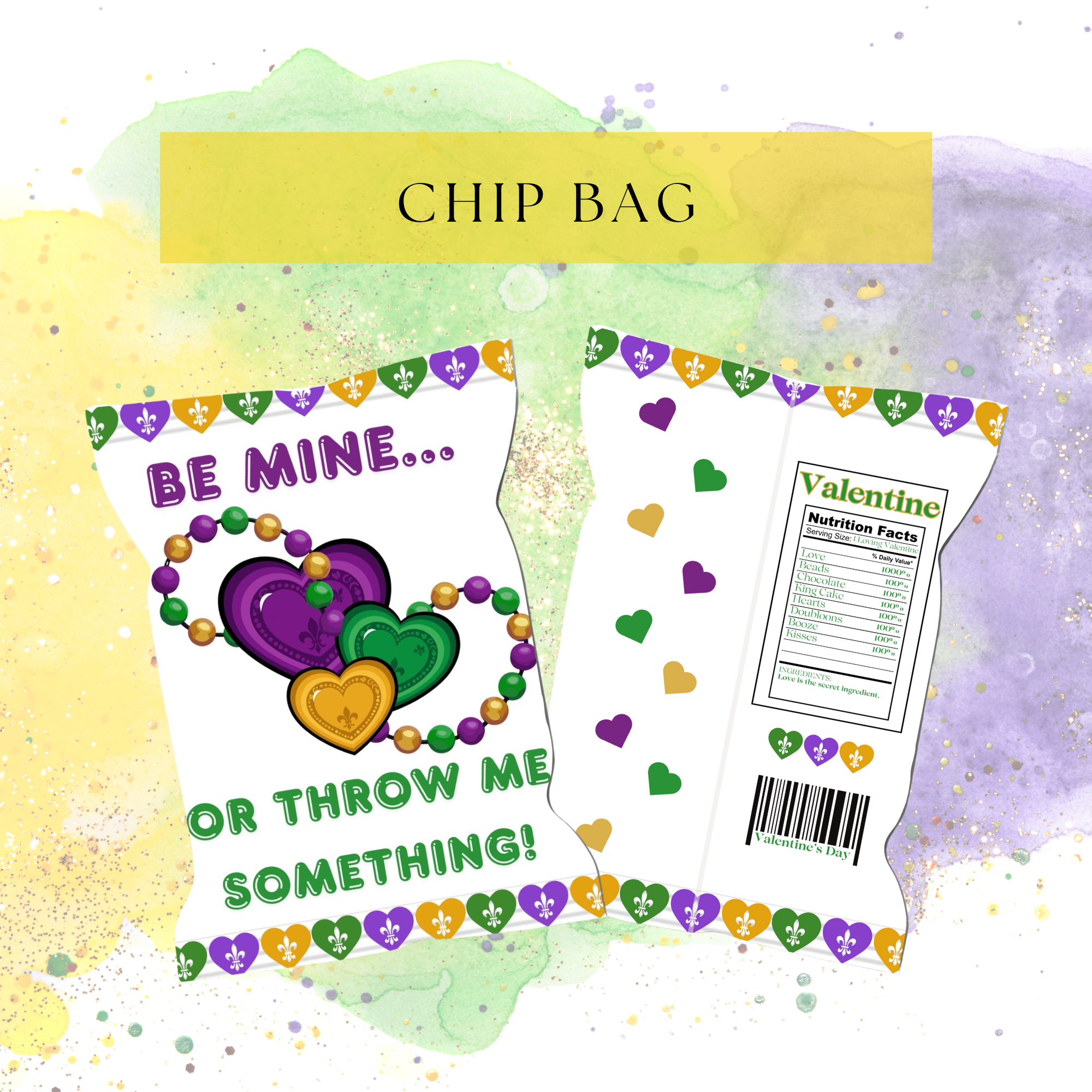 Be Mine...Or Throw Me Something Party Favors Bundle