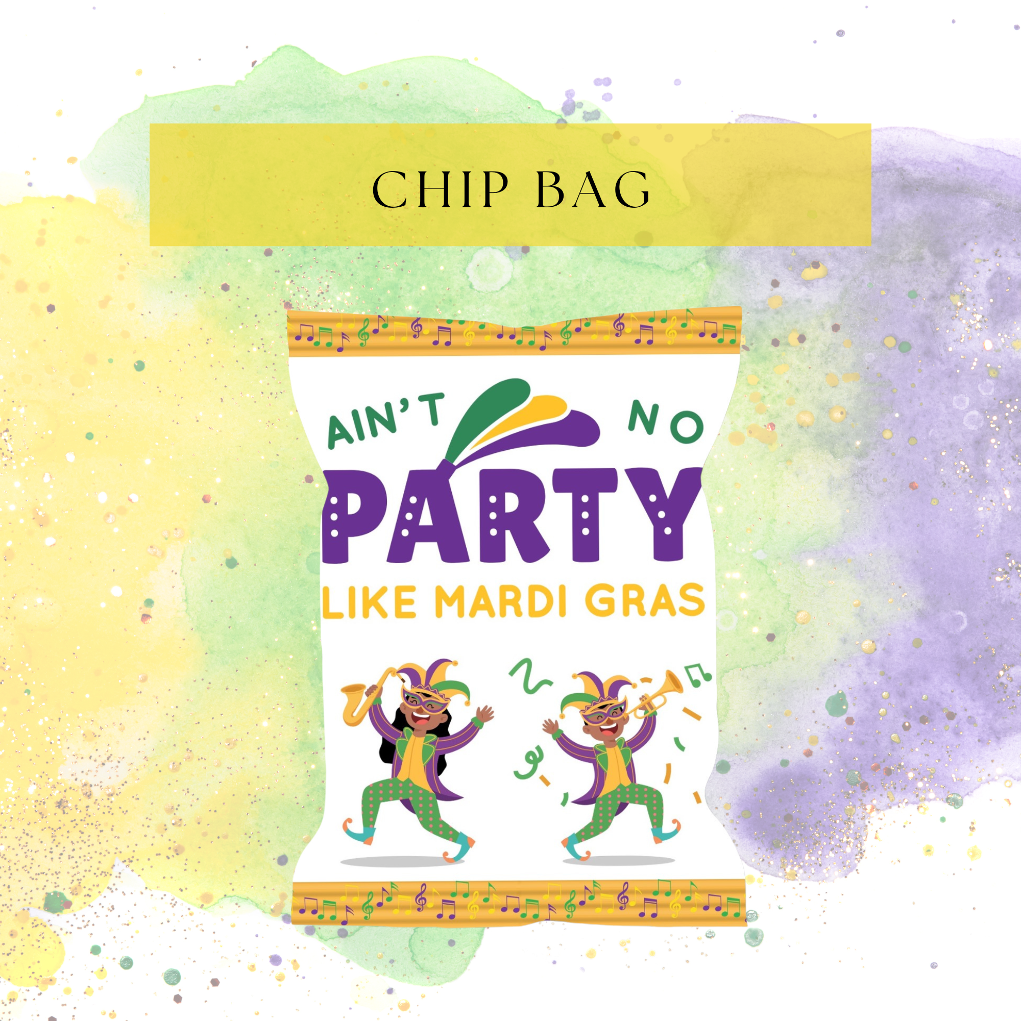 Ain't No Party Like Mardi Gras Party Favors Bundle