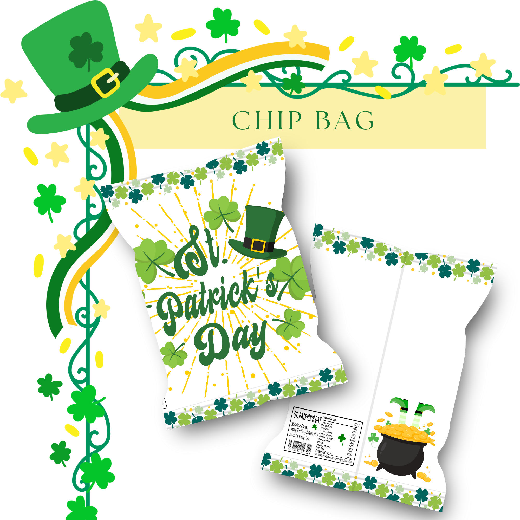 St. Patrick's Day Party Favors Bundle
