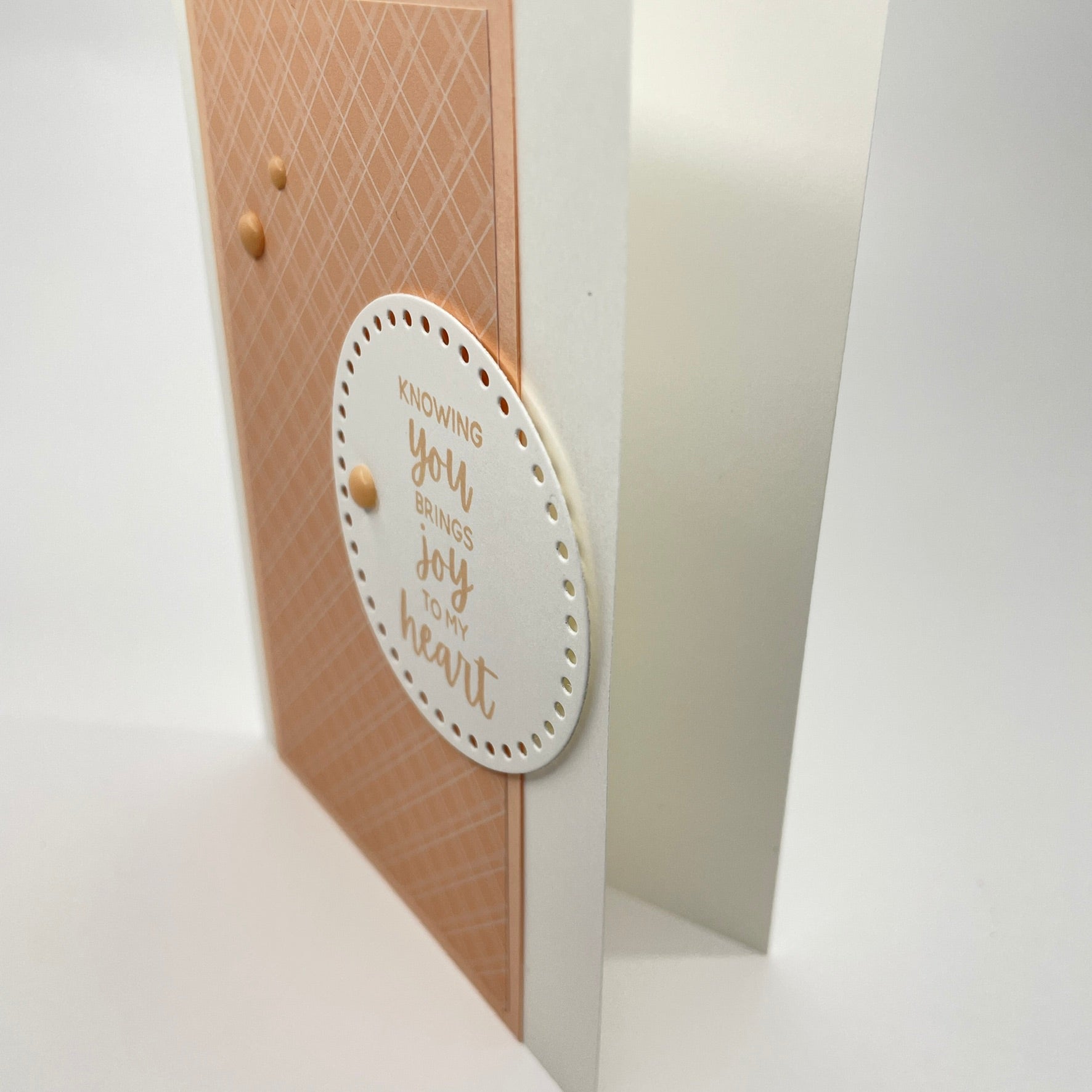 A Joyful Expression - Knowing You Brings Joy to My Heart Card