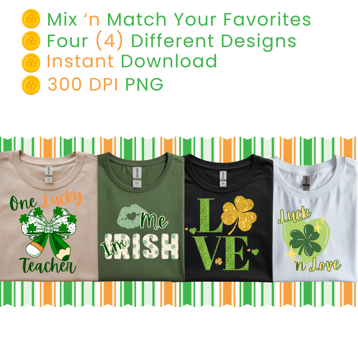 St. Patrick's Day PNG Bundle