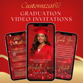 Luxury Graduation Animated Video Invitation | Class of 2026