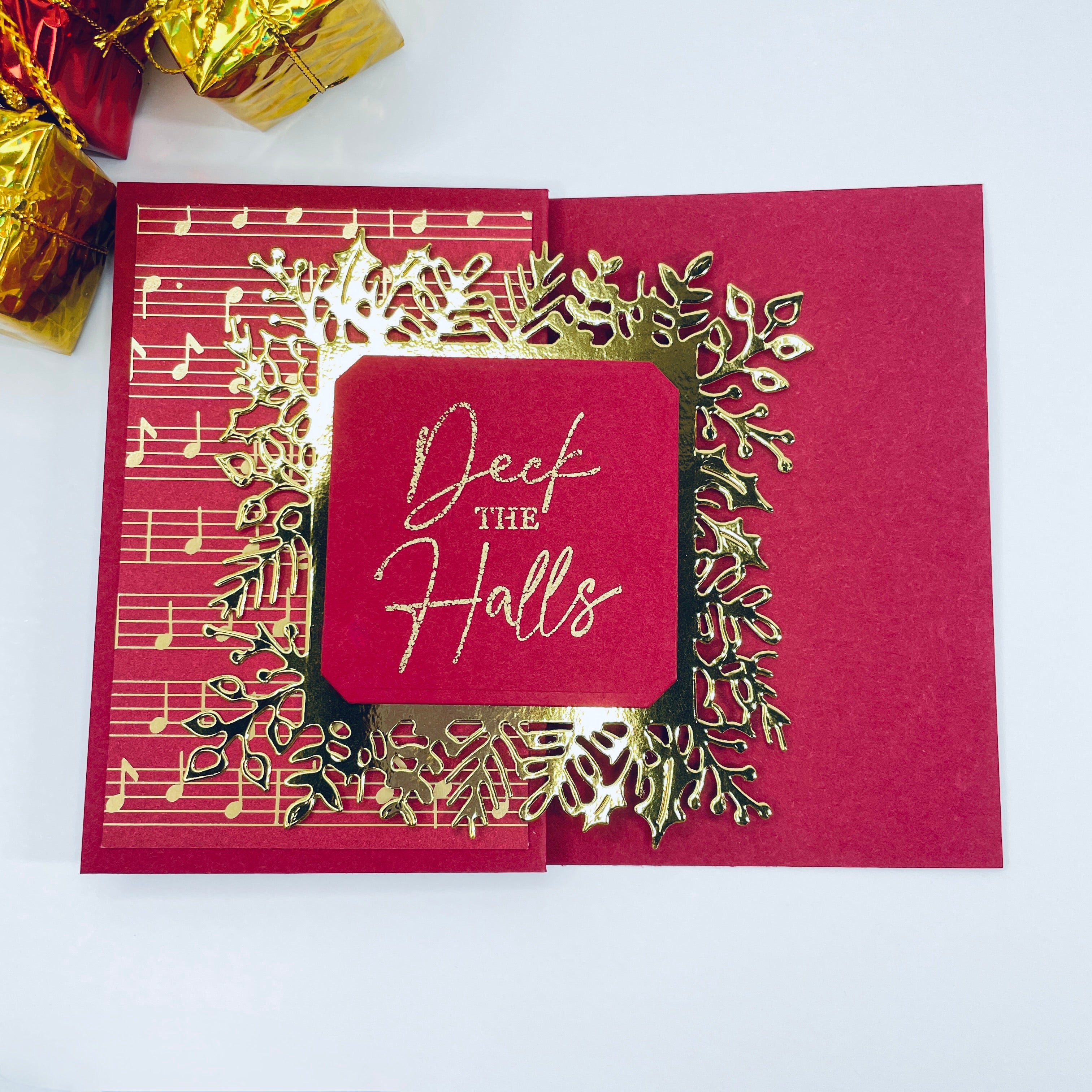 A Festive Musical Delight - Deck the Halls Christmas Card