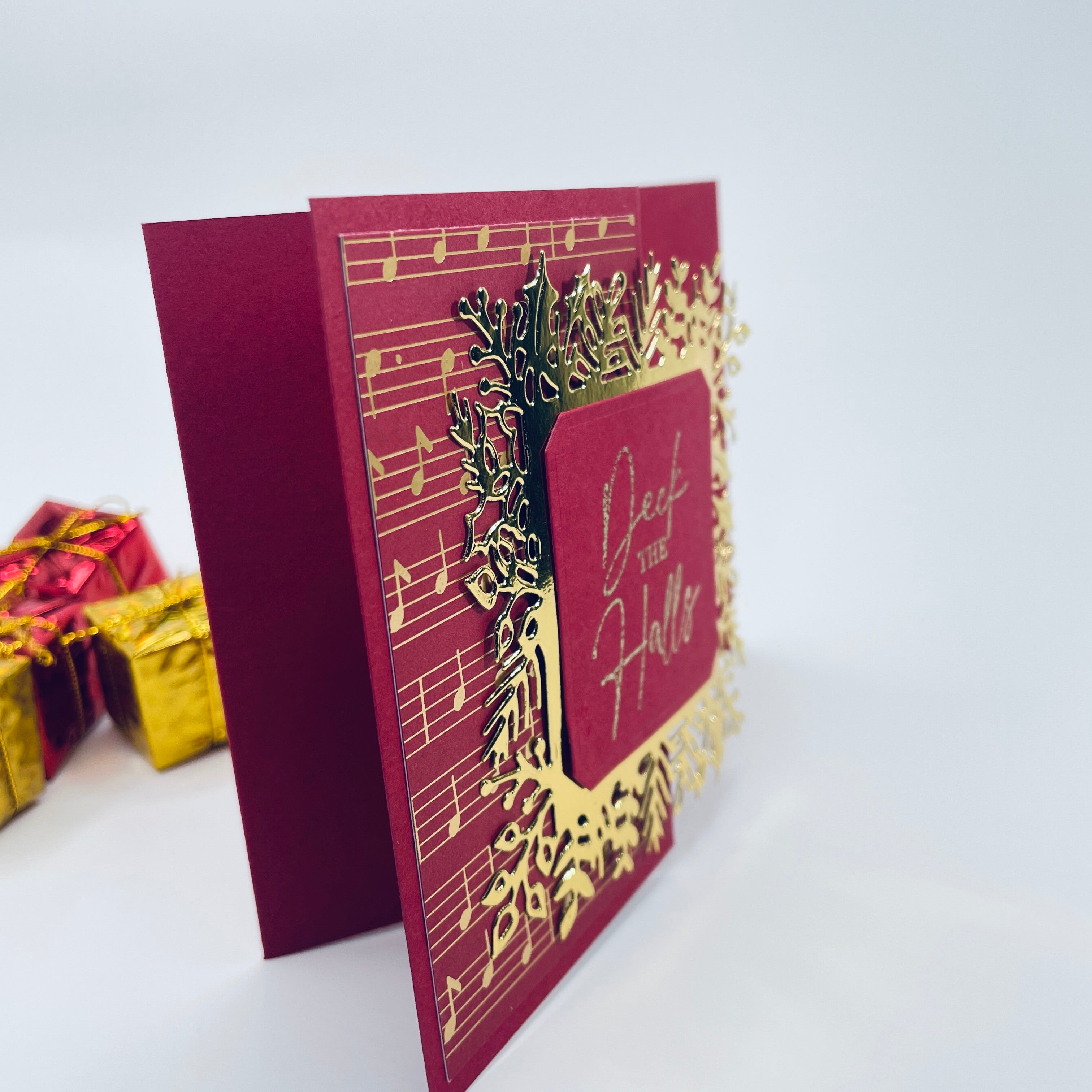 A Festive Musical Delight - Deck the Halls Christmas Card