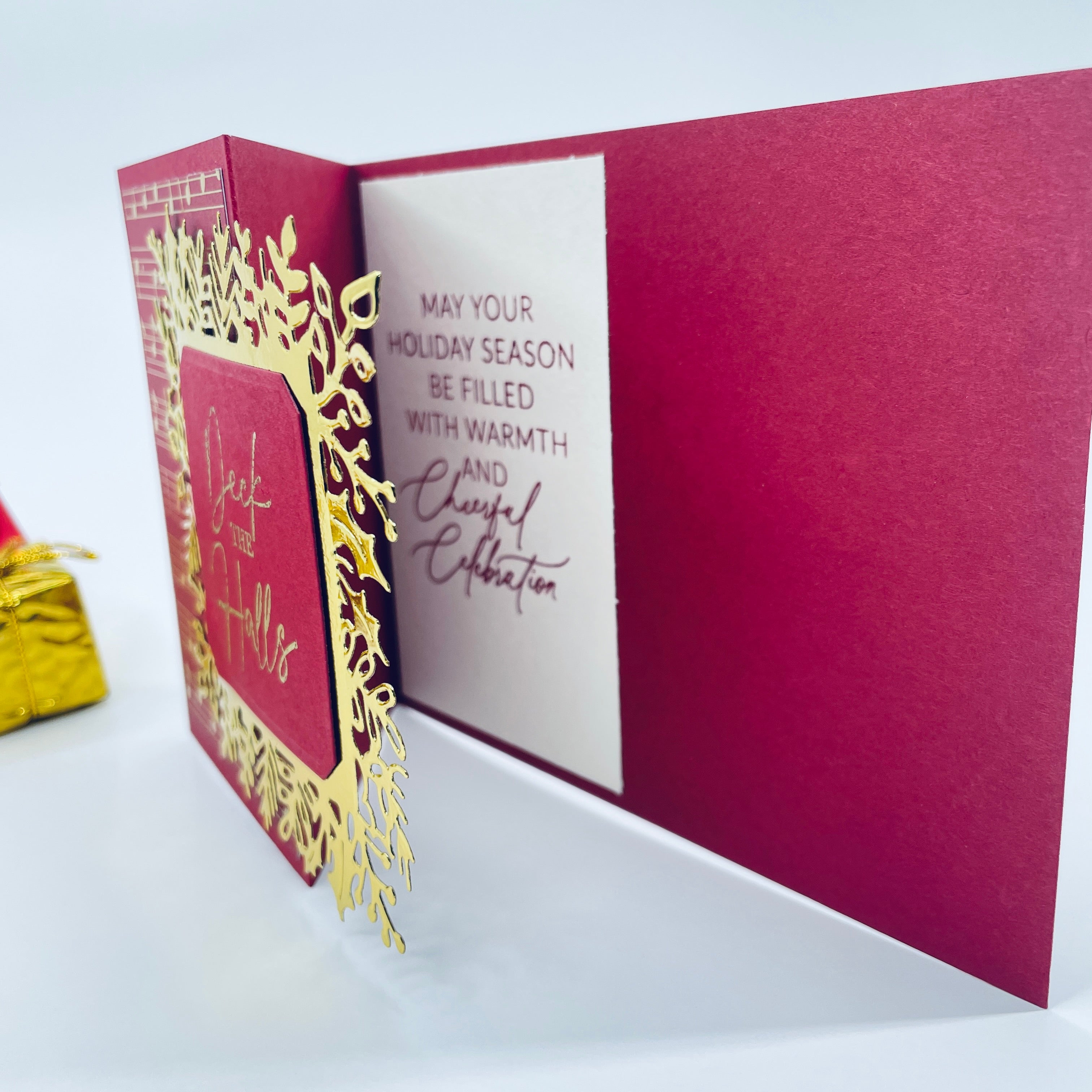 A Festive Musical Delight - Deck the Halls Christmas Card