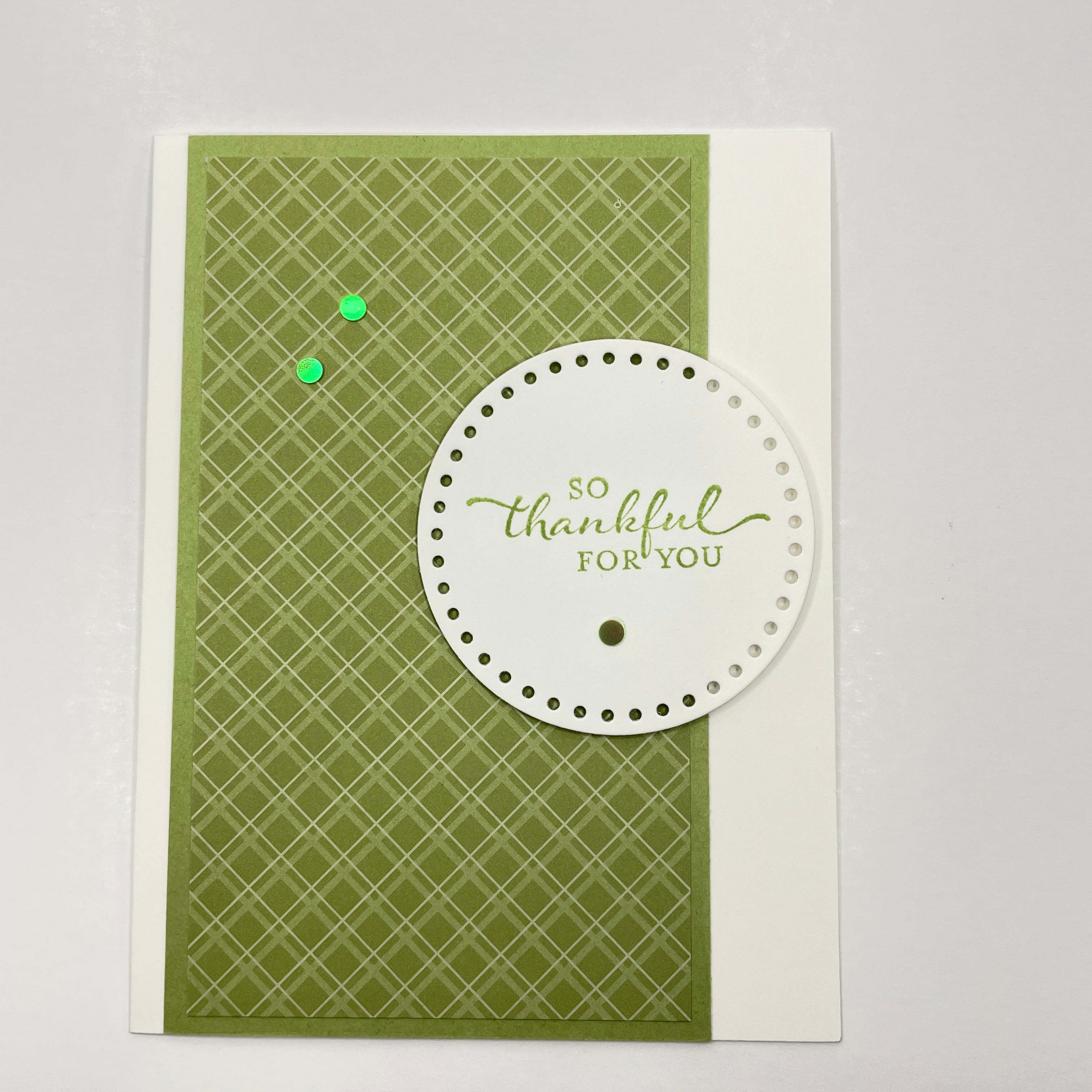 A Touch of Elegance - Thank You Card
