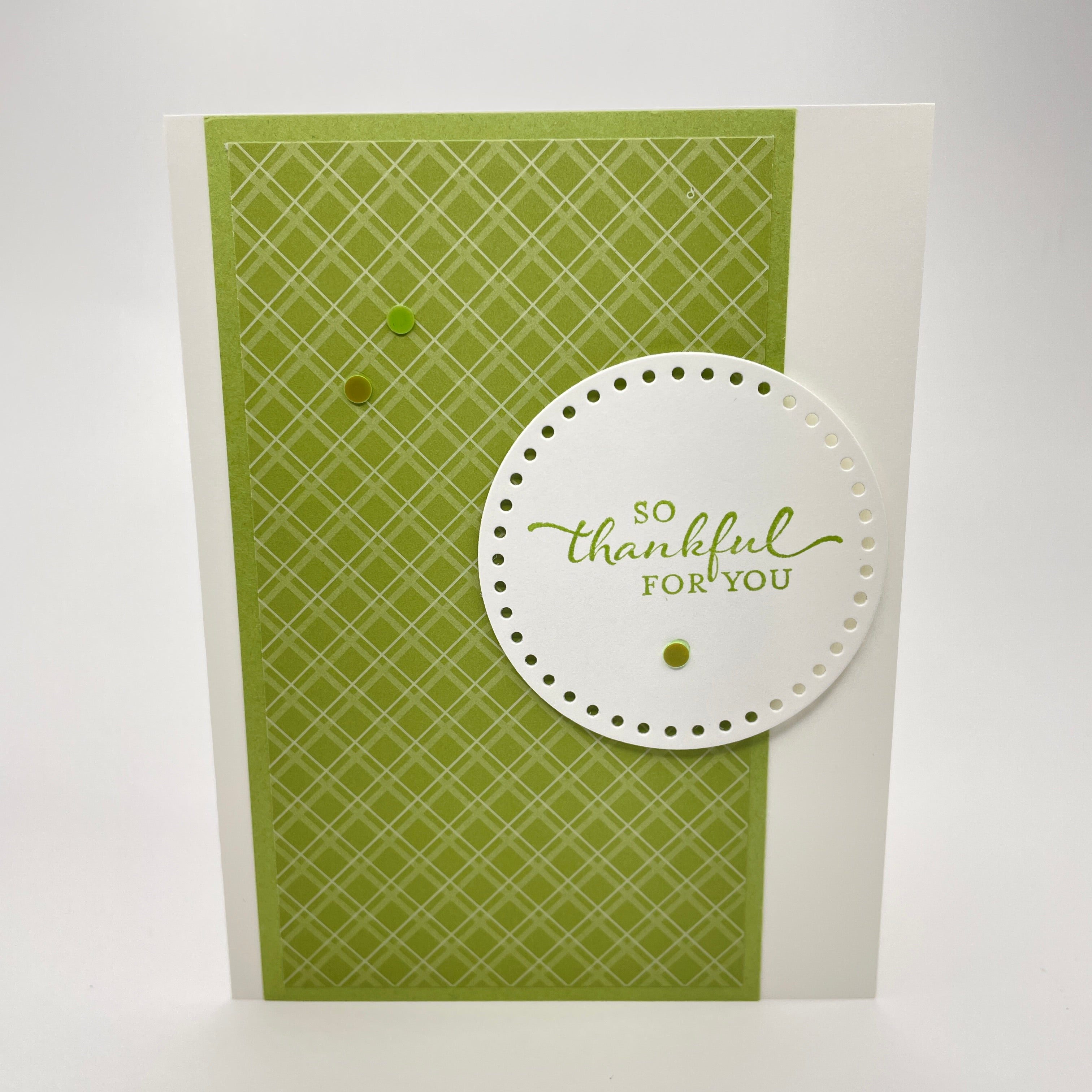 A Touch of Elegance - Thank You Card
