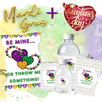 Be Mine...Or Throw Me Something Party Favors Bundle