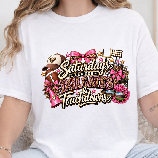 Saturdays Are for Tailgates & Touchdowns T-Shirt