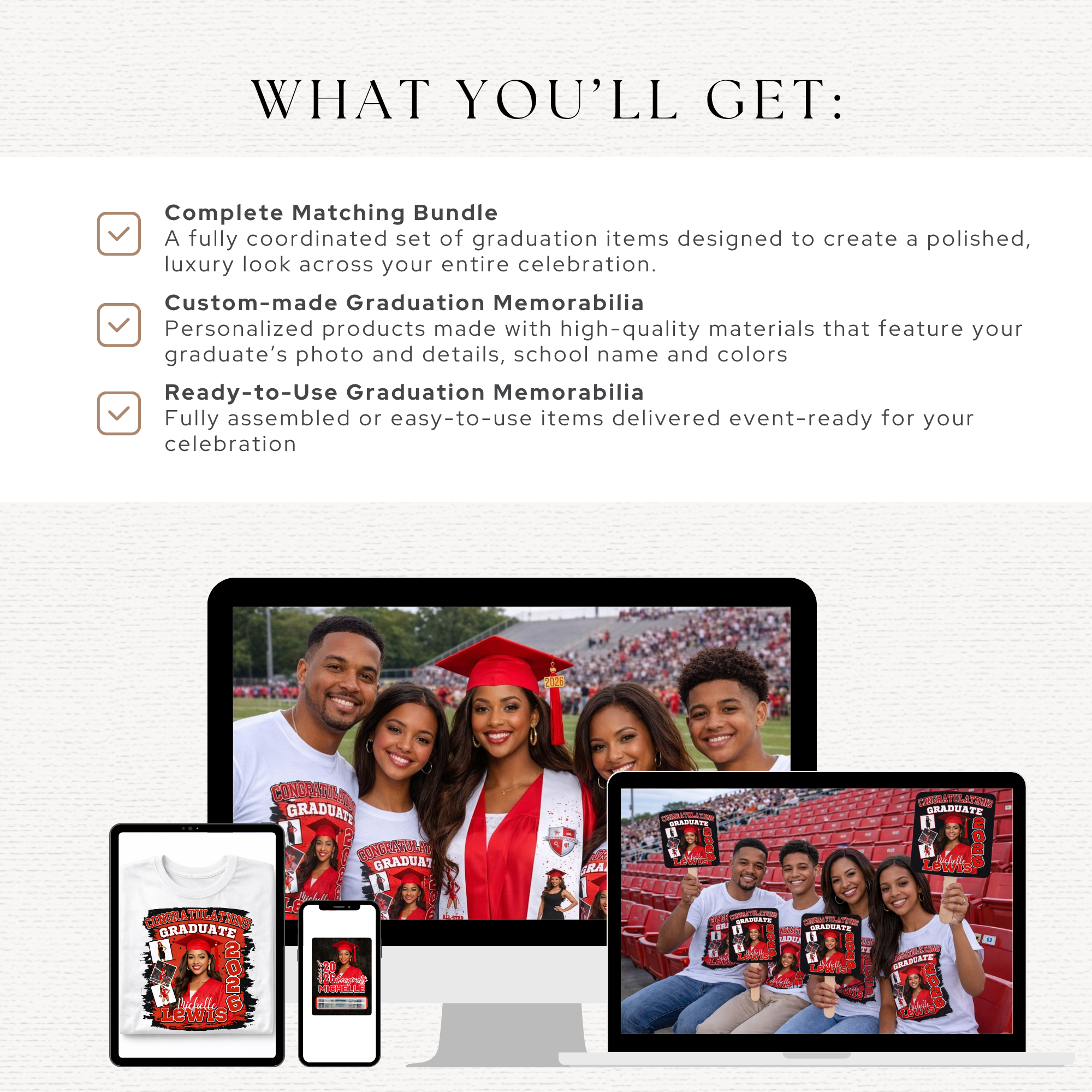 Luxury Graduation Memorabilia Packages | Class of 2026