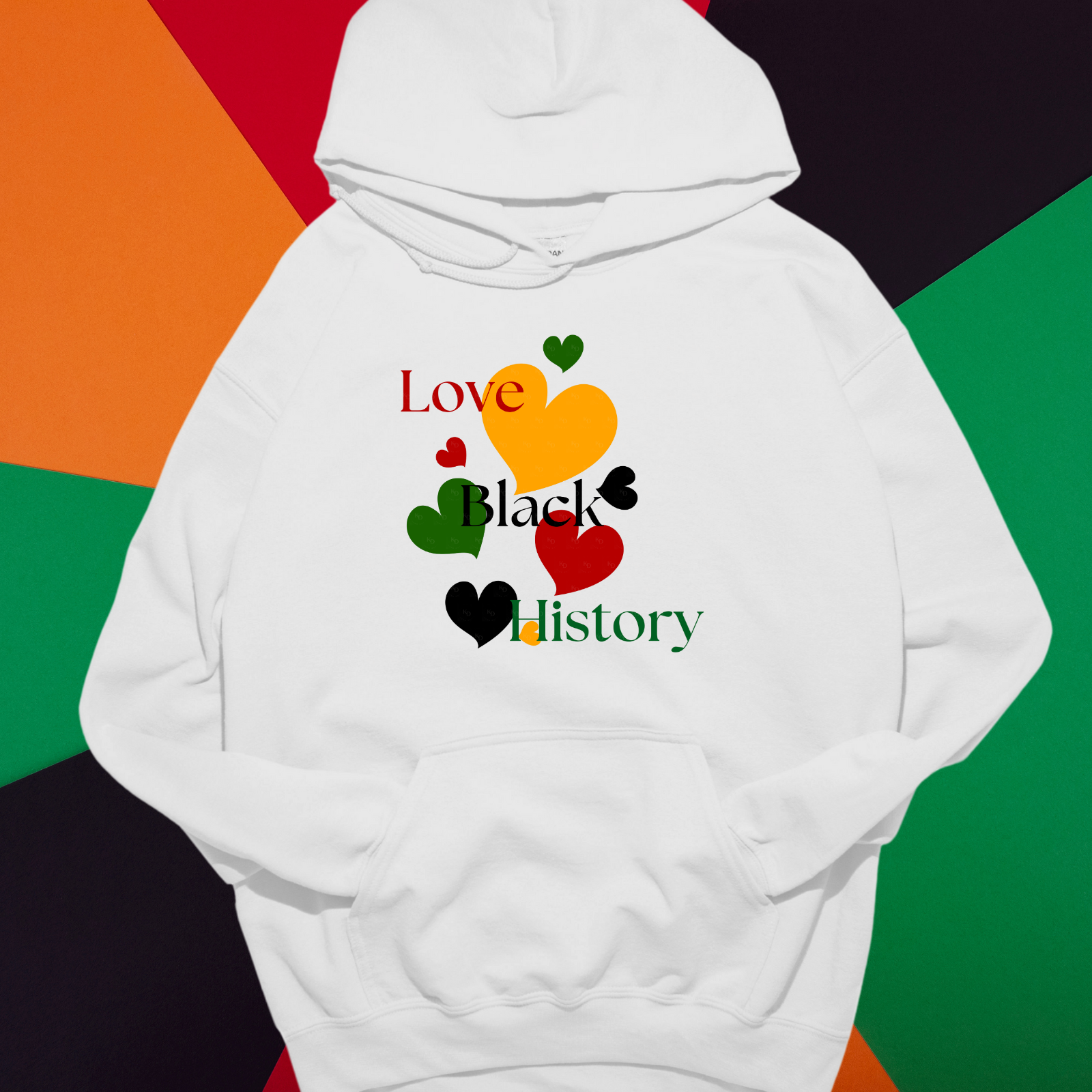 Love Black History PNG Design