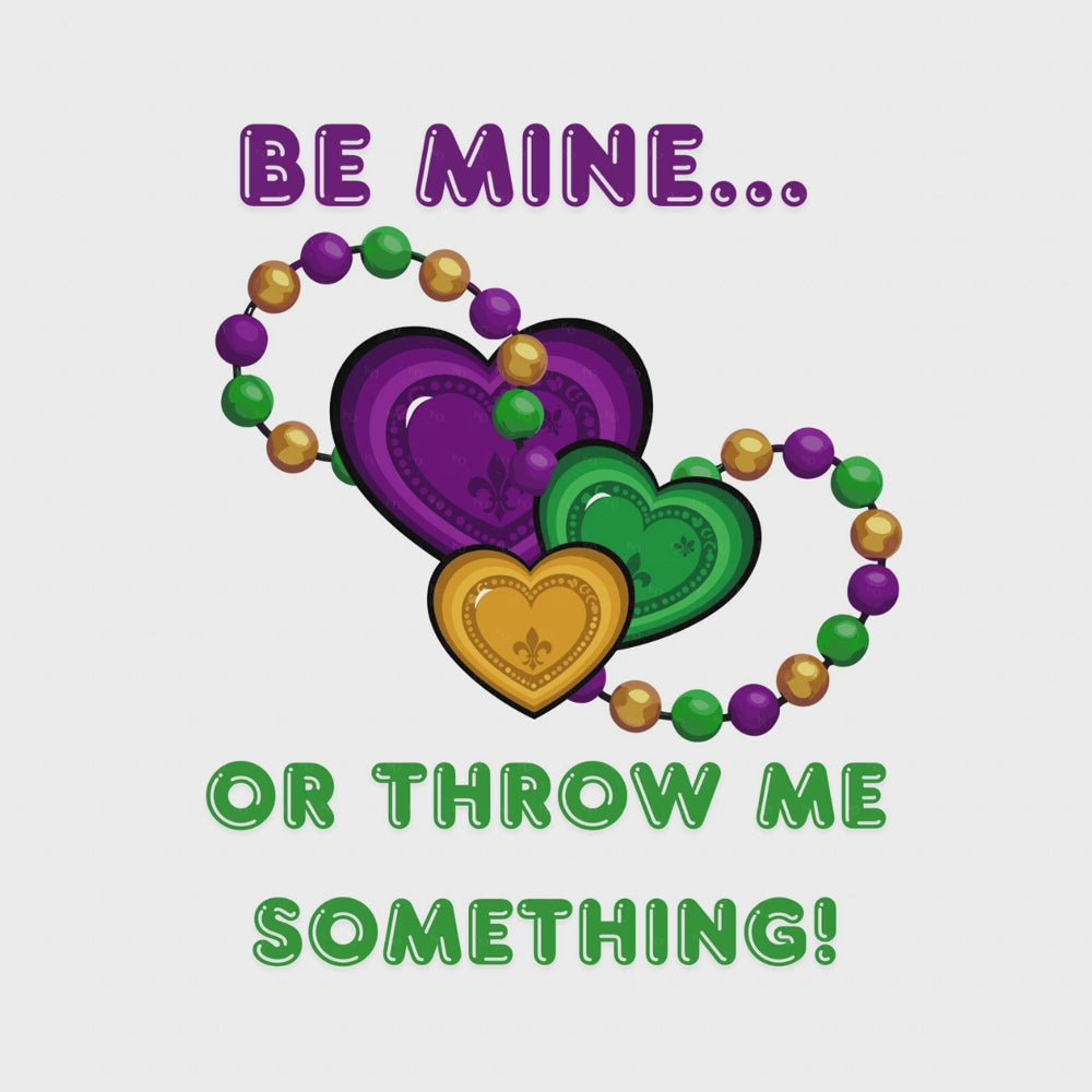 Valentine's Day|Mardi Gras PNG Design